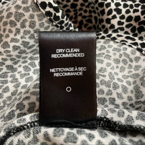 AFRM Animal Ditsy Print Bishop Sleeve Top XL - Picture 7 of 7